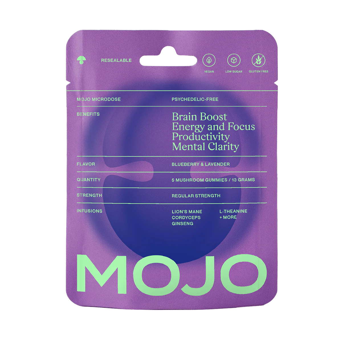 Brain Boost Gummies - Blueberry Lavender - Image 9