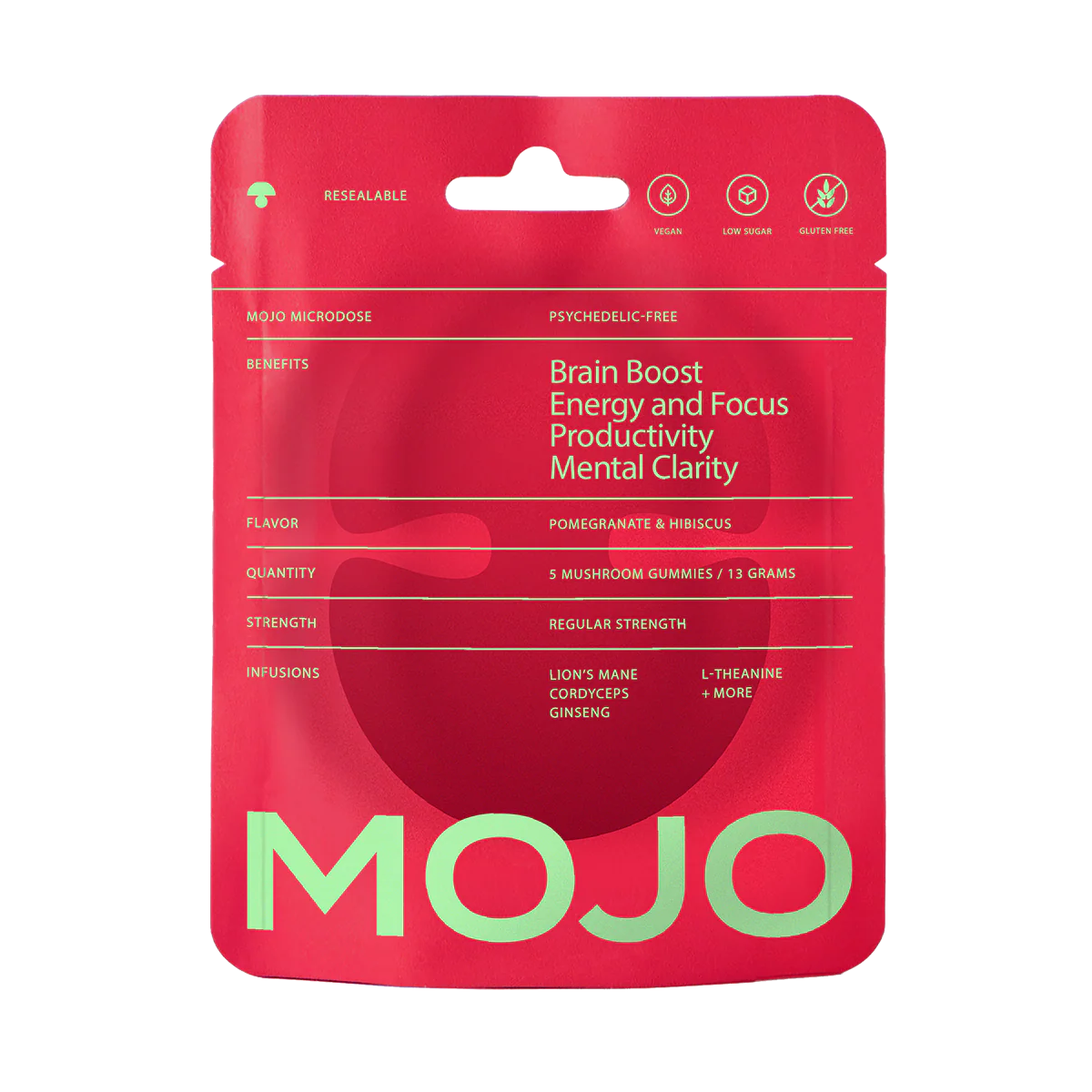 Brain Boost Gummies - Pomegranate Hibiscus - Image 9