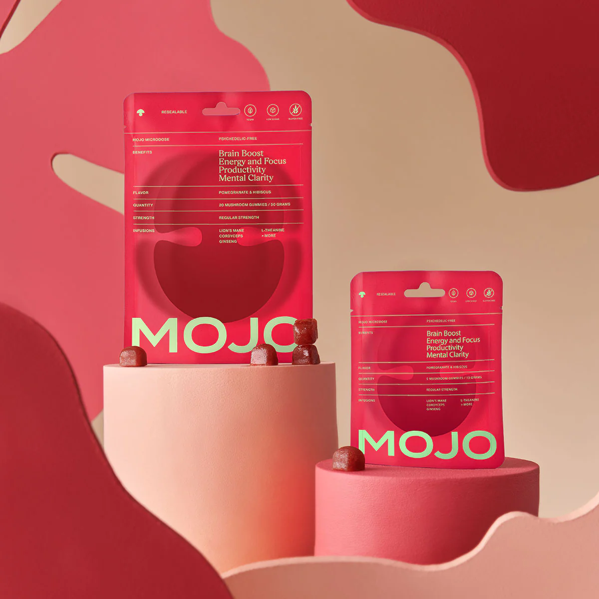 Brain Boost Gummies - Pomegranate Hibiscus - Image 8