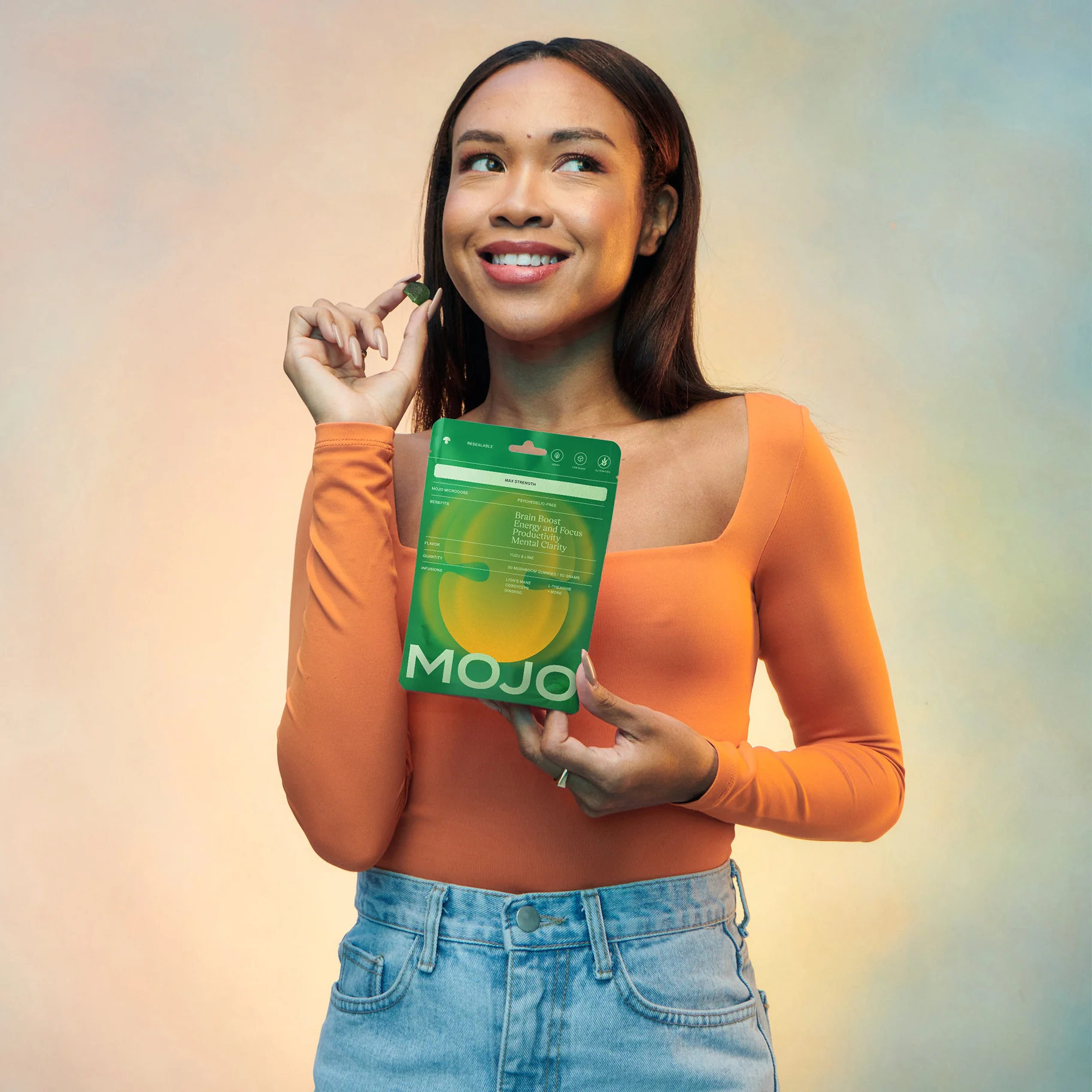 Max Strength Brain Boost Gummies - Yuzu & Lime - Image 4