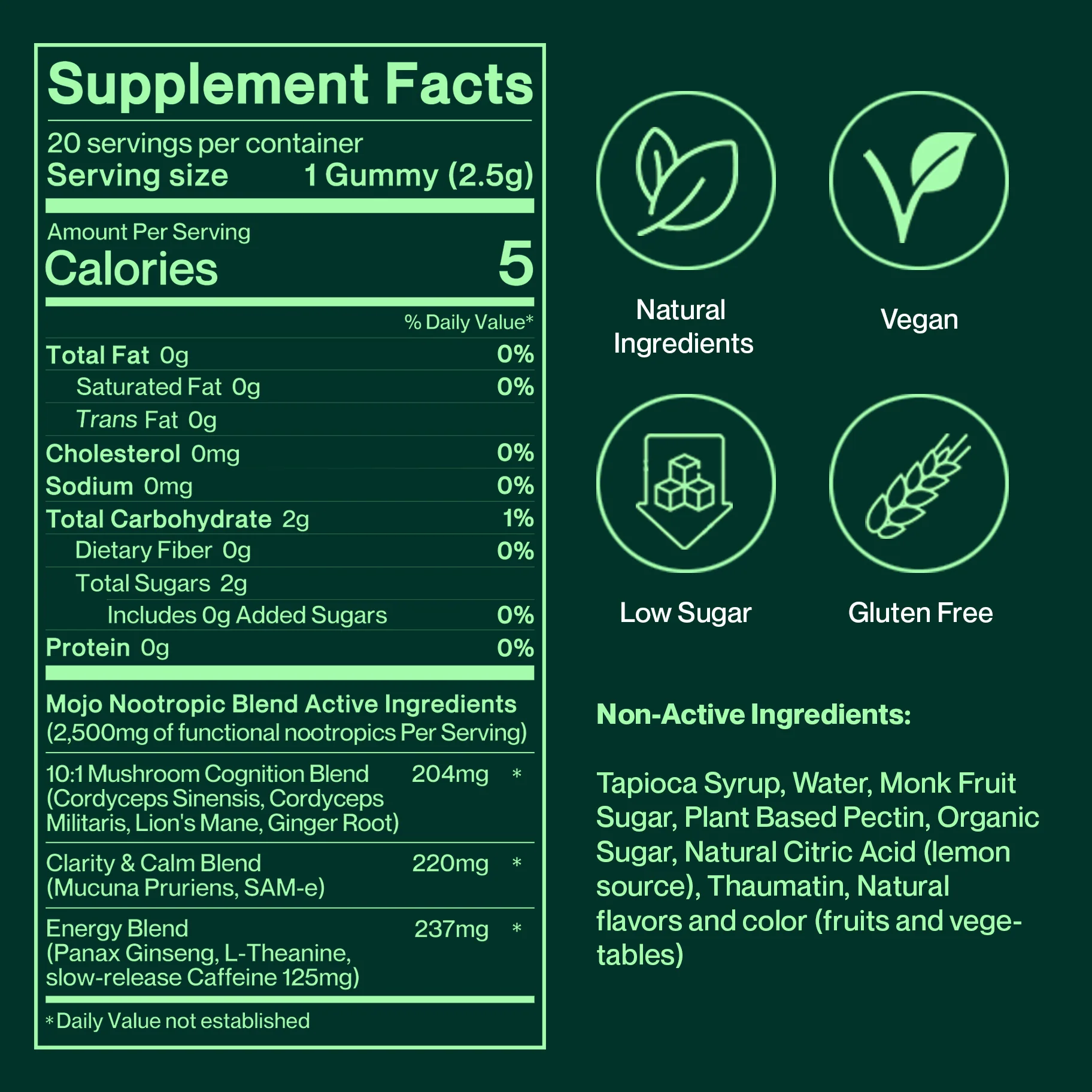 Max Strength Brain Boost Gummies - Yuzu & Lime - Image 7