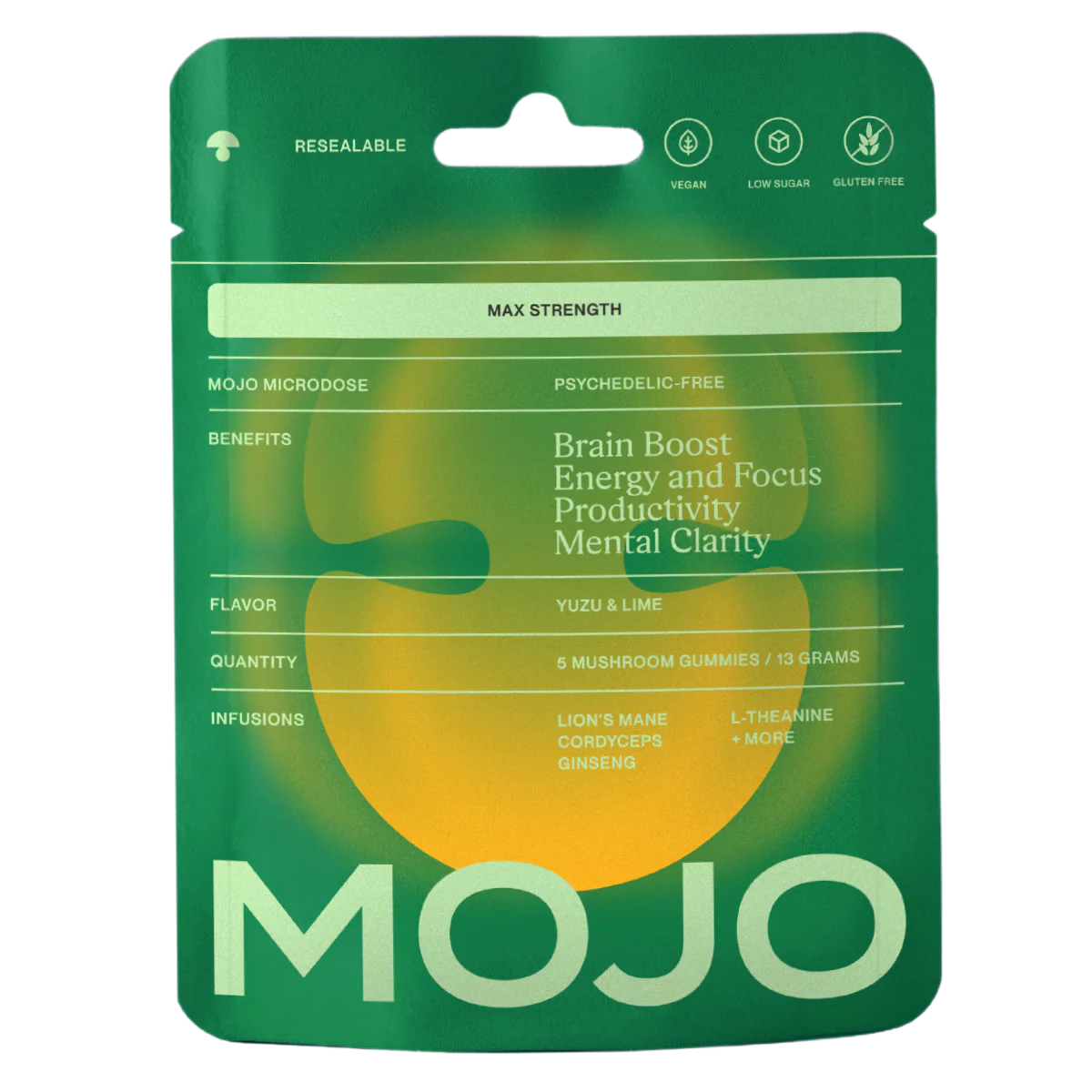 Max Strength Brain Boost Gummies - Yuzu & Lime - Image 8