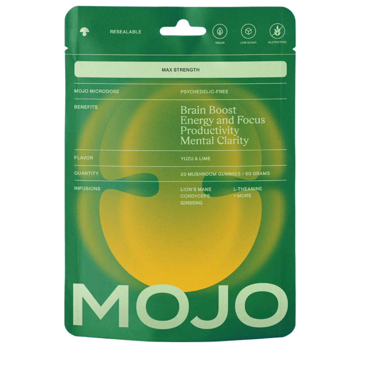 Max Strength Brain Boost Gummies - Yuzu & Lime - Image 9